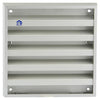 Renson 1006232 - muurrooster opbouw 431 alu f1 165x165mm | 2 stuks