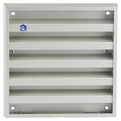 Renson 1006232 - muurrooster opbouw 431 alu f1 165x165mm | 2 stuks