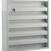 Renson 1006233 - muurrooster opbouw 431 alu ral 9010 165x165mm | 2 stuks
