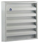 Renson 1006233 - muurrooster opbouw 431 alu ral 9010 165x165mm | 2 stuks
