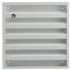 Renson 1006233 - muurrooster opbouw 431 alu ral 9010 165x165mm | 2 stuks