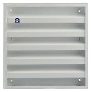 Renson 1006233 - muurrooster opbouw 431 alu ral 9010 165x165mm | 2 stuks - afbeelding 2