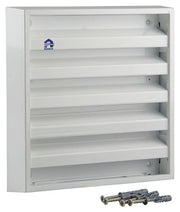Renson 1006233 - muurrooster opbouw 431 alu ral 9010 165x165mm | 2 stuks - afbeelding 3