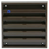 Renson 1006234 - muurrooster opbouw 431 alu ral8019 165x165mm | 2 stuks