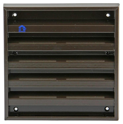 Renson 1006234 - muurrooster opbouw 431 alu ral8019 165x165mm | 2 stuks