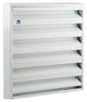 Renson 1006236 - muurrooster opbouw 431 alu ral 9010 225x225mm | 2 stuks