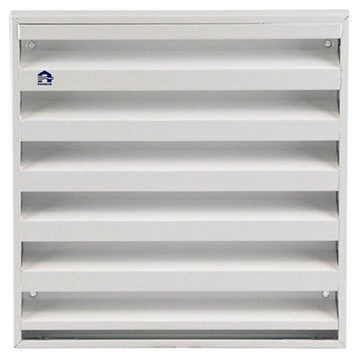 Renson 1006236 - muurrooster opbouw 431 alu ral 9010 225x225mm | 2 stuks