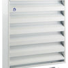 Renson 1006236 - muurrooster opbouw 431 alu ral 9010 225x225mm | 2 stuks
