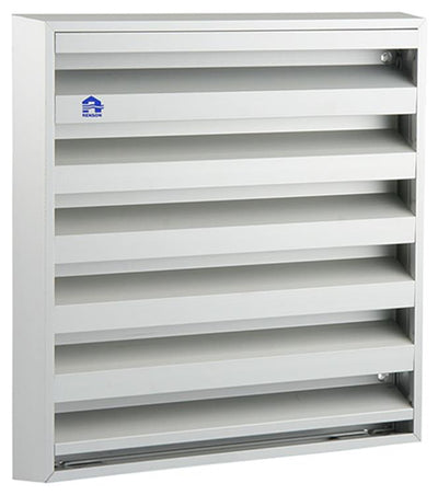 Renson 1006235 - muurrooster opbouw 431 alu f1 225x225mm | 2 stuks