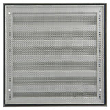 Renson 1006235 - muurrooster opbouw 431 alu f1 225x225mm | 2 stuks - afbeelding 4
