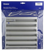 Renson 1006235 - muurrooster opbouw 431 alu f1 225x225mm | 2 stuks - afbeelding 5