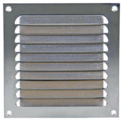 Renson 1015062 - schoepenrooster plat alu f1 150x150mm | 10 stuks - afbeelding 2