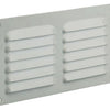 Renson 1015066 - schoepenrooster plat alu wit 200x100mm | 10 stuks