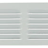 Renson 1015066 - schoepenrooster plat alu wit 200x100mm | 10 stuks