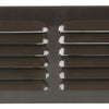 Renson 1015067 - schoepenrooster plat alu bruin200x100mm | 10 stuks
