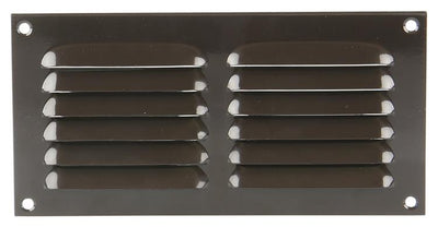 Renson 1015067 - schoepenrooster plat alu bruin200x100mm | 10 stuks