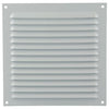 Renson 1015069 - schoepenrooster plat alu wit 200x200mm | 10 stuks
