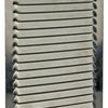 Renson 1015071 - schoepenrooster plat alu f1 200x250mm | 10 stuks