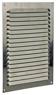 Renson 1015071 - schoepenrooster plat alu f1 200x250mm | 10 stuks - afbeelding 1
