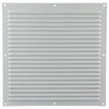 Renson 1015075 - schoepenrooster plat alu wit 300x300mm | 10 stuks