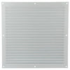 Renson 1015075 - schoepenrooster plat alu wit 300x300mm | 10 stuks