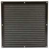 Renson 1006314 - schoepenrooster vlak alu ral 8019 300x300mm | 10 stuks