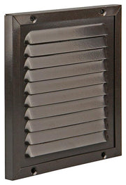 Renson 1006343 - schoepenrooster + kader + mug.opbouw 437 ral8019 150x150mm | 2 stuks - afbeelding 1