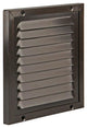 Renson 1006343 - schoepenrooster + kader + mug.opbouw 437 ral8019 150x150mm | 2 stuks