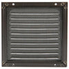 Renson 1006343 - schoepenrooster + kader + mug.opbouw 437 ral8019 150x150mm | 2 stuks