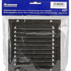 Renson 1006343 - schoepenrooster + kader + mug.opbouw 437 ral8019 150x150mm | 2 stuks