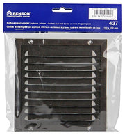 Renson 1006343 - schoepenrooster + kader + mug.opbouw 437 ral8019 150x150mm | 2 stuks - afbeelding 4