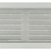 Renson 1006344 - schoepenrooster + kader + mug.opbouw 437 f1 200x100mm | 2 stuks