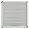 Renson 1006347 - schoepenrooster + kader + mug.opbouw 437 f1 200x200mm | 2 stuks