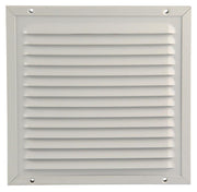 Renson 1006348 - schoepenrooster + kader + mug.opbouw 437 ral9010 200x200mm | 2 stuks - afbeelding 2