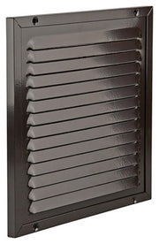 Renson 1006349 - schoepenrooster + kader + mug.opbouw 437 ral8019 200x200mm | 2 stuks - afbeelding 1