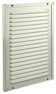 Renson 1006351 - schoepenrooster + kader + mug.opbouw 437 ral9010 200x250mm | 2 stuks