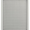 Renson 1006351 - schoepenrooster + kader + mug.opbouw 437 ral9010 200x250mm | 2 stuks