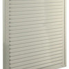 Renson 1006354 - schoepenrooster + kader + mug.opbouw 437 ral9010 300x300mm | 2 stuks
