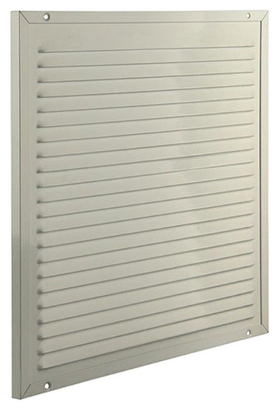 Renson 1006354 - schoepenrooster + kader + mug.opbouw 437 ral9010 300x300mm | 2 stuks