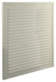 Renson 1006354 - schoepenrooster + kader + mug.opbouw 437 ral9010 300x300mm | 2 stuks