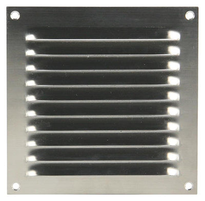 Renson 1006356 - schoepenrooster vlak 438 inox 150x150mm | 5 stuks