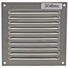 Renson 1006356 - schoepenrooster vlak 438 inox 150x150mm | 5 stuks