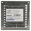 Renson 1006356 - schoepenrooster vlak 438 inox 150x150mm | 5 stuks
