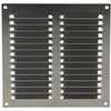 Renson 1006359 - schoepenrooster vlak 438 inox 200x200mm | 5 stuks