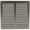Renson 1006359 - schoepenrooster vlak 438 inox 200x200mm | 5 stuks