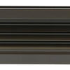 Renson 1006216 - deurrooster 461 alu ral 8019 425x76mm | 2 stuks