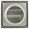 Renson 1006273 - dampkaprooster inbouw 633 inox ø125 | 2 stuks