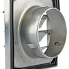 Renson 1006273 - dampkaprooster inbouw 633 inox ø125 | 2 stuks