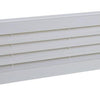 Renson 1006739 - deurrooster pvc 761 wit 450x90mm | 1 stuks