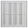 Renson 1006742 - rooster pvc 732 wit 250x250mm | 1 stuks